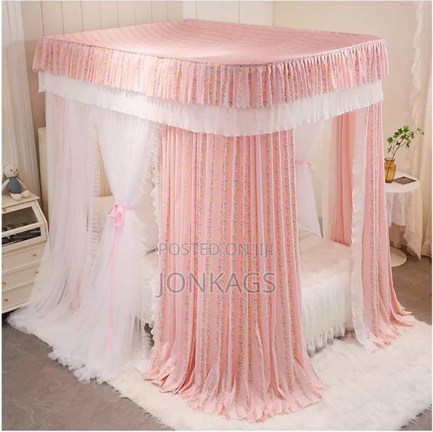 U-Shaped Mosquito Net, Ranning Rails ,Double Privacy Shears