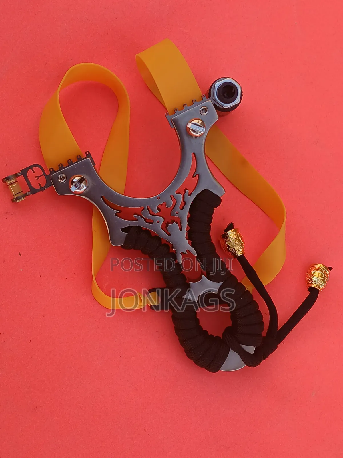 Professional U-Shaped Slingshot Fitted With Laser Aimer