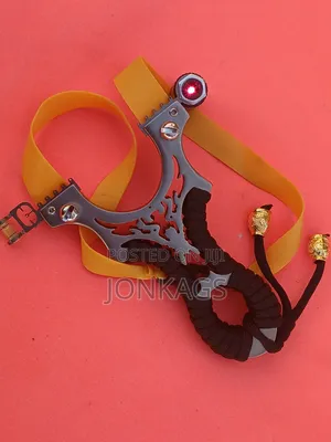 Professional U-Shaped Slingshot Fitted With Laser Aimer