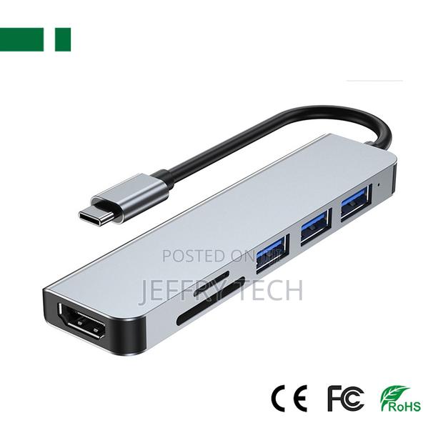 CHM-Tc601 Usb -C to Hdmi+ Usb3.0+ 2*Usb2.0+Sd+Tf Adapter - main view