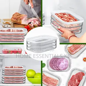 *3 in 1 Stackable Acrylic Bacon and Cheese Container*