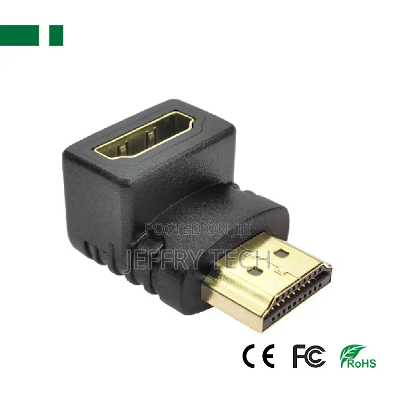 Cha-011 90 Degree Right Angle Hdmi Adapter