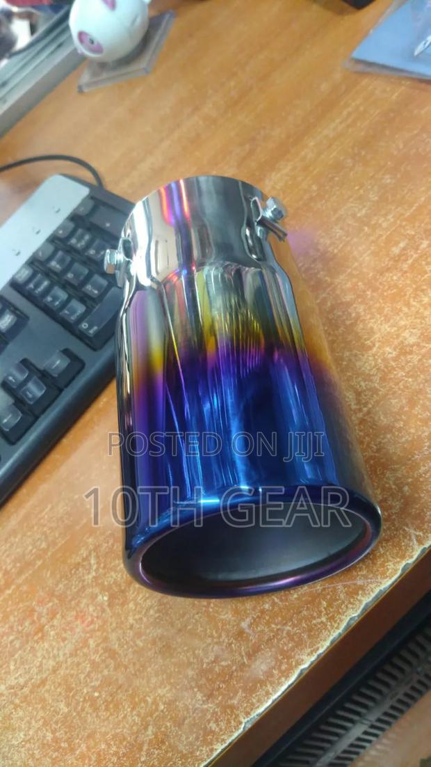 Exhaust Tip Single Barrel - main view