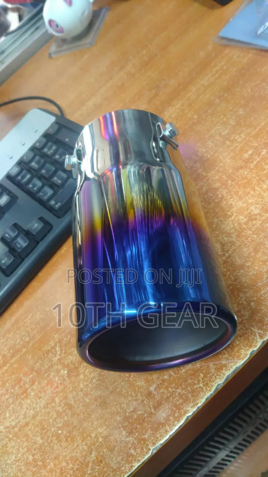 Exhaust Tip Single Barrel