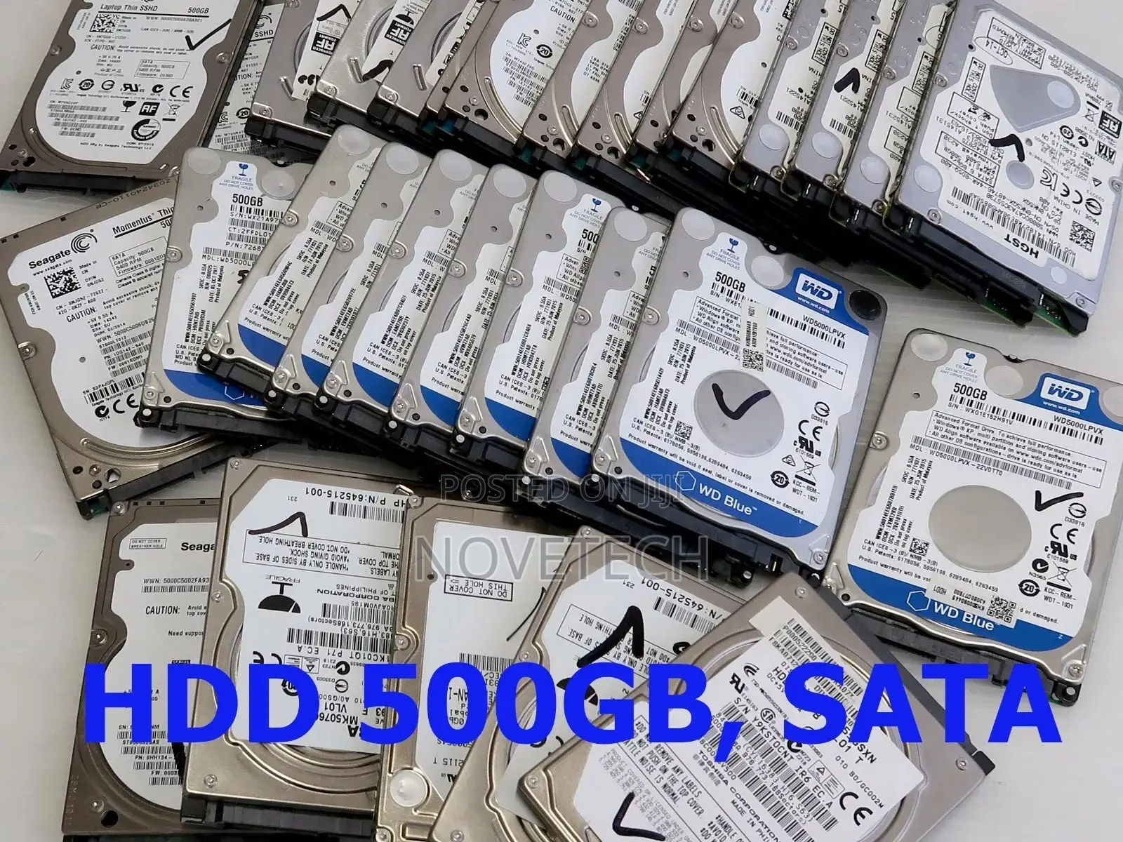 Laptop HDD 500gb, Sata, 2.5", Mixed Brands