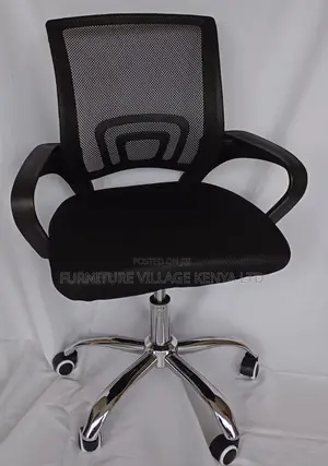 Office Chair: Executive Staff Simple Medium Clerical Chair
