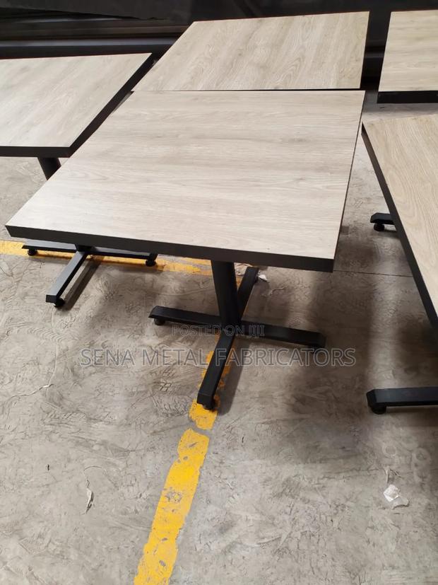 Dining Table Sets With Strong Metal Frame.