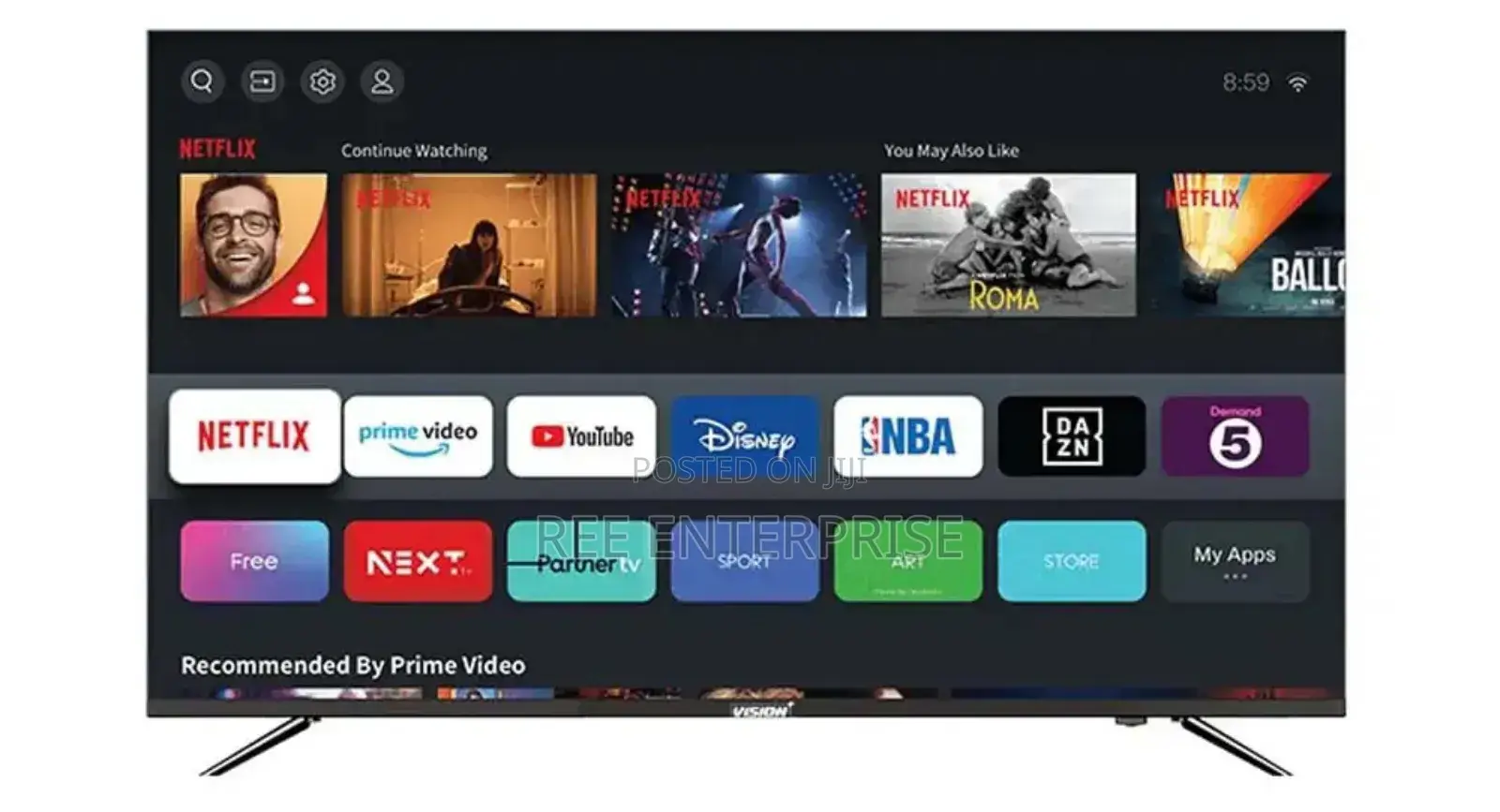 Vision Plus Tv 32inch Android
