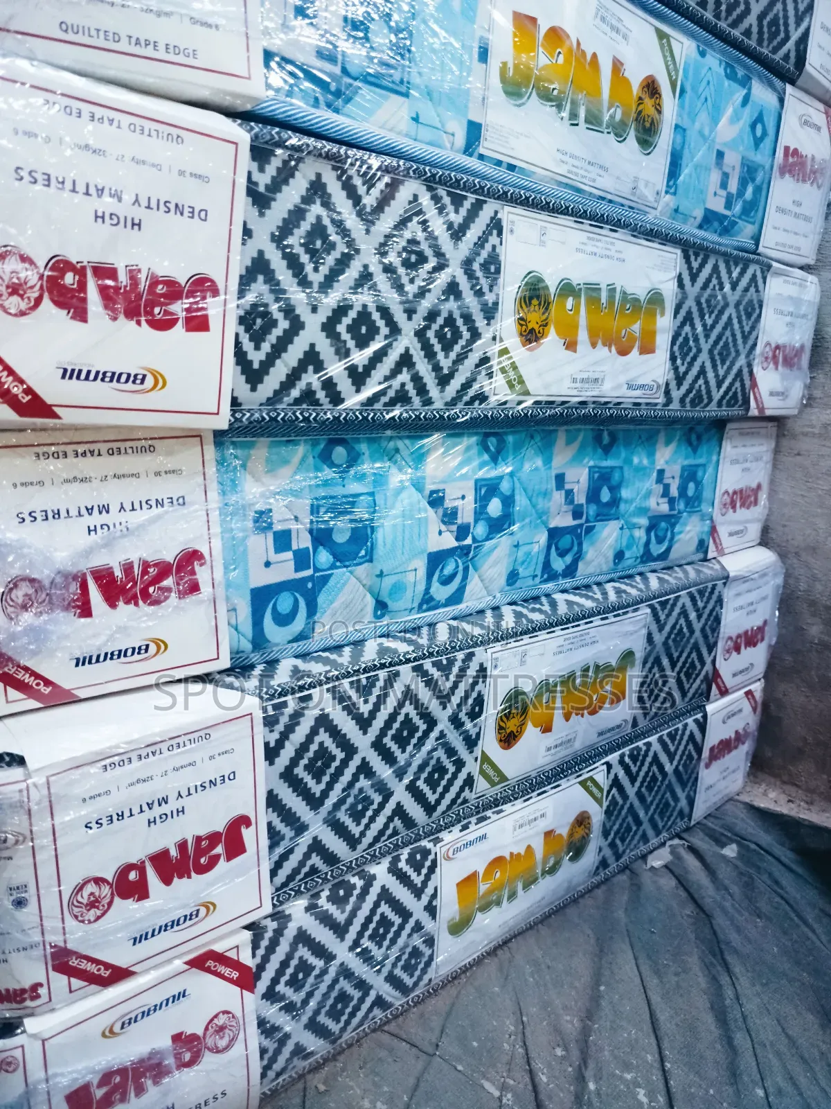 Place Your Order We Deliver! - Bobmil 4by6 HDQ Mattresses.