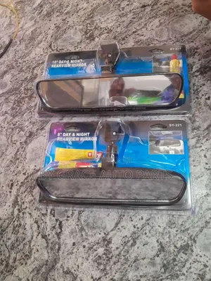 Best 8" Rearview Mirror With Glue/ Driving Mirror