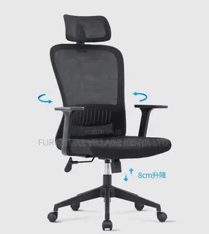 Office Chair:Mid-Level Ergonomic Computer Swivel Officechair