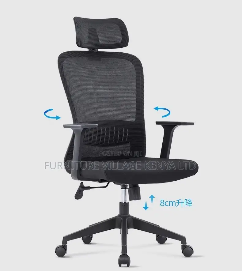 Office Chair:Mid-Level Ergonomic Computer Swivel Officechair