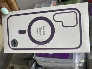 Vonzee Samsung Galaxy S24 Plus Magnetic Clear Cover-Purple