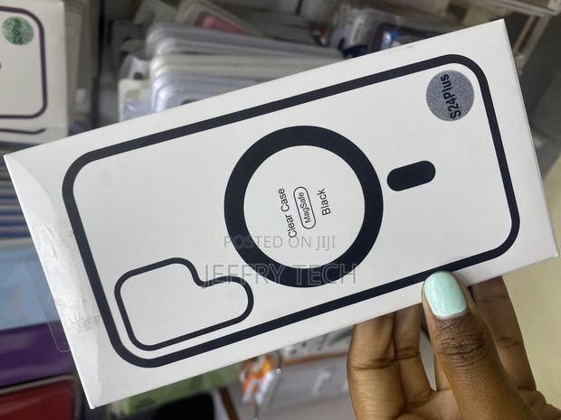 Onyx Samsung Galaxy S24 Plus Magsafe Clear Case-Black - thumbnail 2