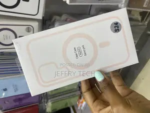 Tisoog Galaxy S24 Magsafe, Transparent Case-Sand Pink