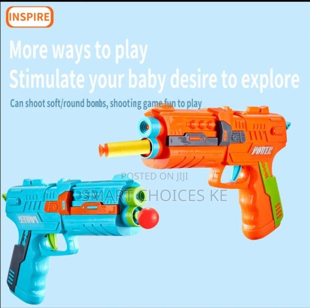 Kids' Toy Gun With Simulation Structure and Target - thumbnail 2