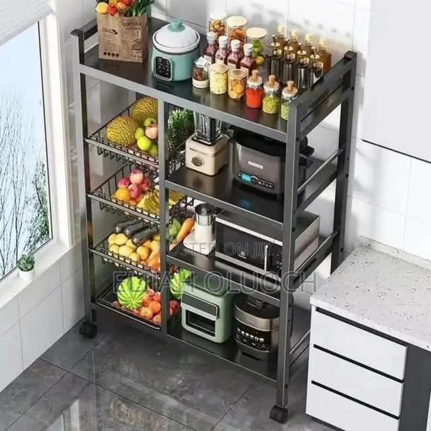 Multifunctional Strong Metallic Kitchen Rack - main view
