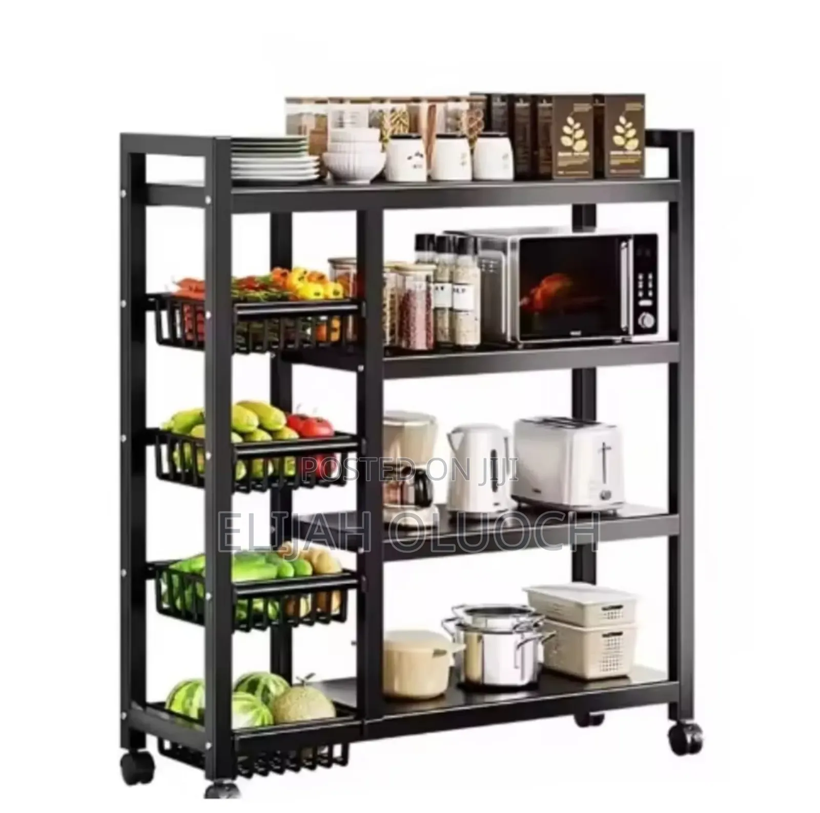 Multifunctional Strong Metallic Kitchen Rack