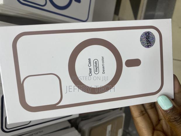 Casekoo Magsafe Case for iPhone 13 Pro Clear Desert Color - main view