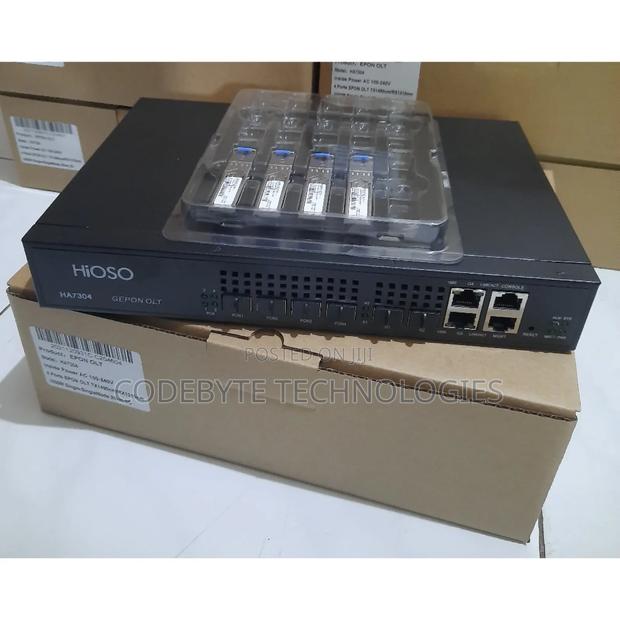 Hioso Ha7304 Standalone 4pon Epon Olt - main view