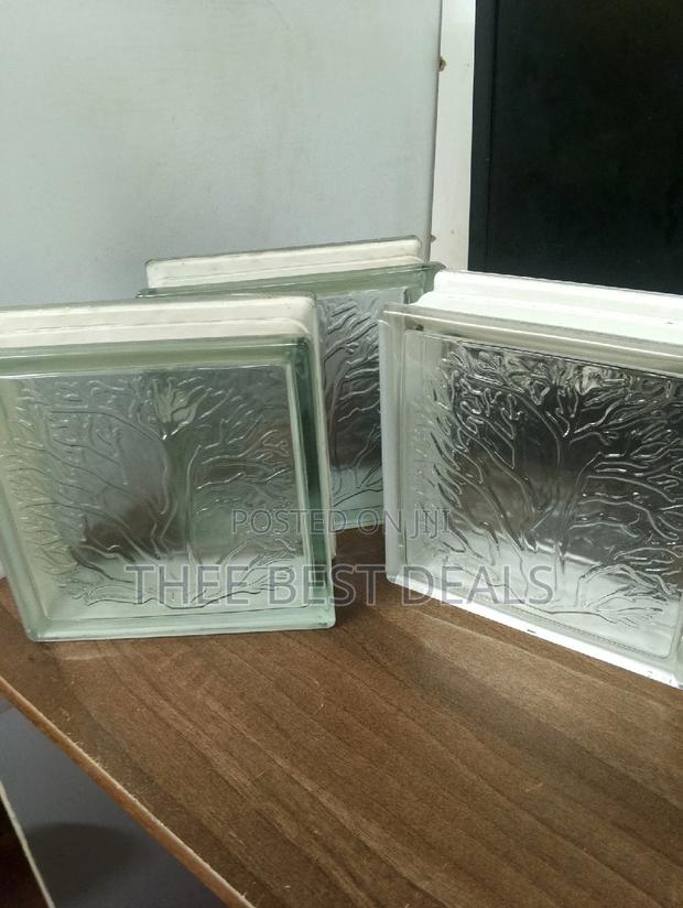 Clear Deco Glass Blocks (190*190*80)Mm - thumbnail 2