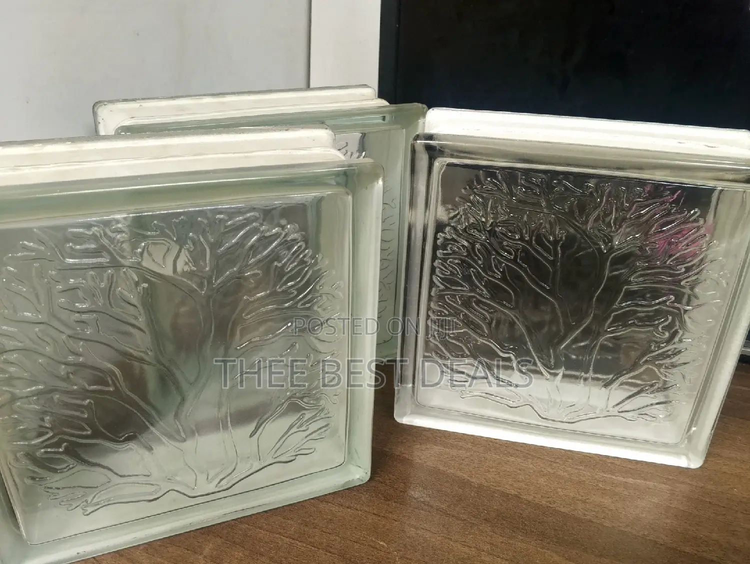 Clear Deco Glass Blocks (190*190*80)Mm