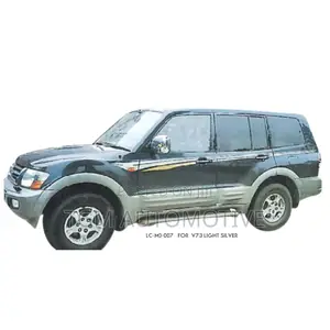 Body Sticker Pajero V73 Light Silver