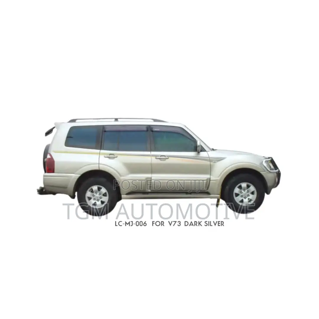 Body Sticker Pajero V73 Dark Silver