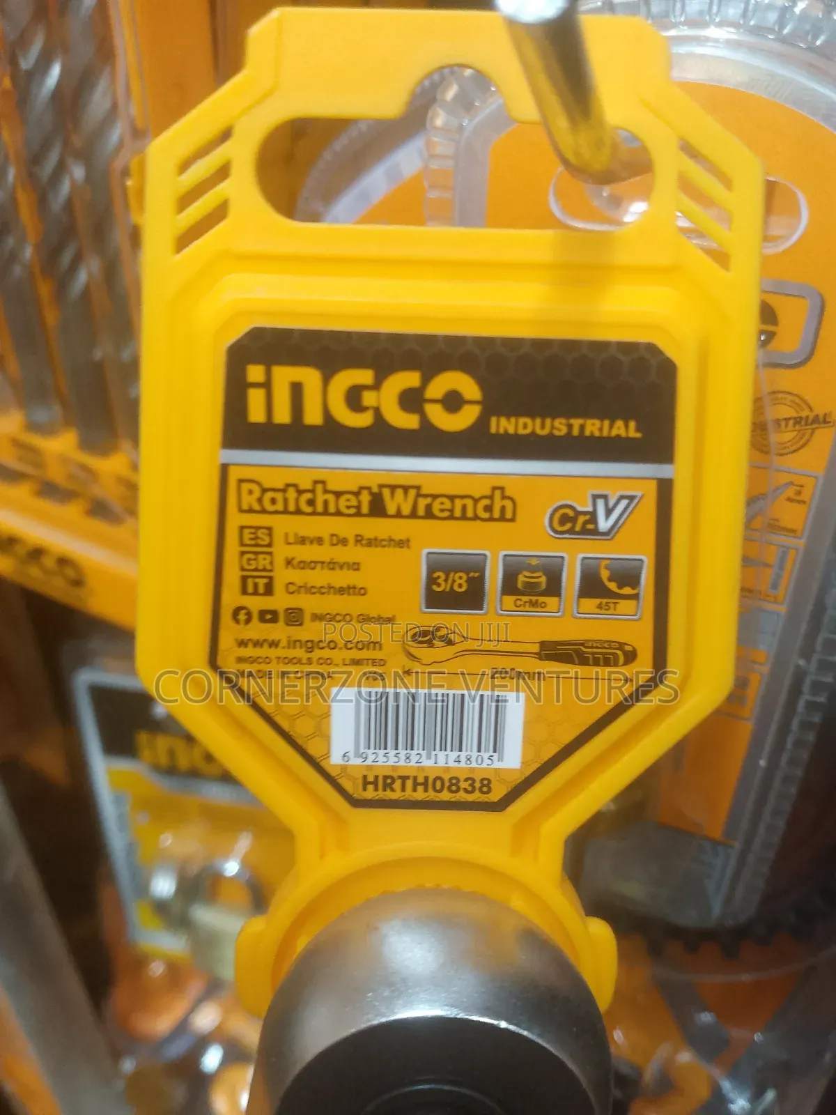Ingco Ratchet Wrench 200mm