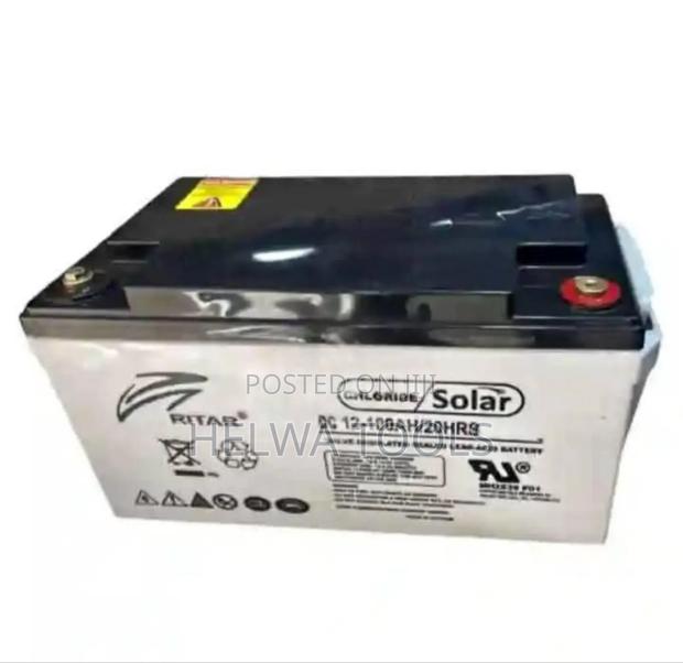 Ritar Deep Cycle Gel Battery (100ah) - main view