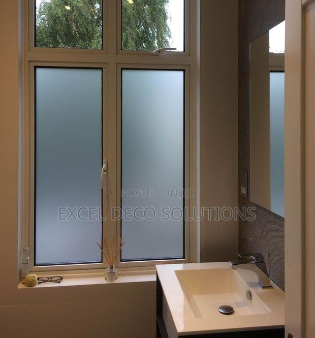 "Frosted Film = Smart Privacy!"