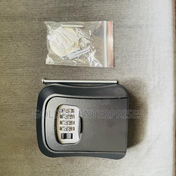 Metallic Airbnb Keylock Storage Box