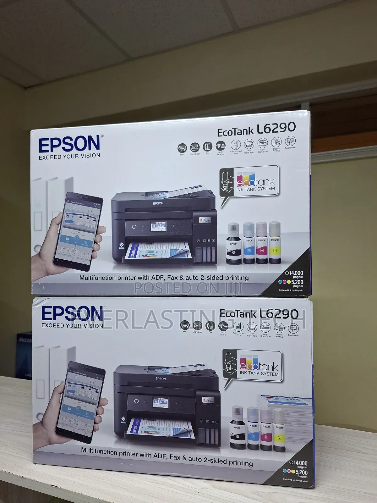 Epson L6290 Ink Tank Printer, Print, Copy, Scan and Fax, Dup