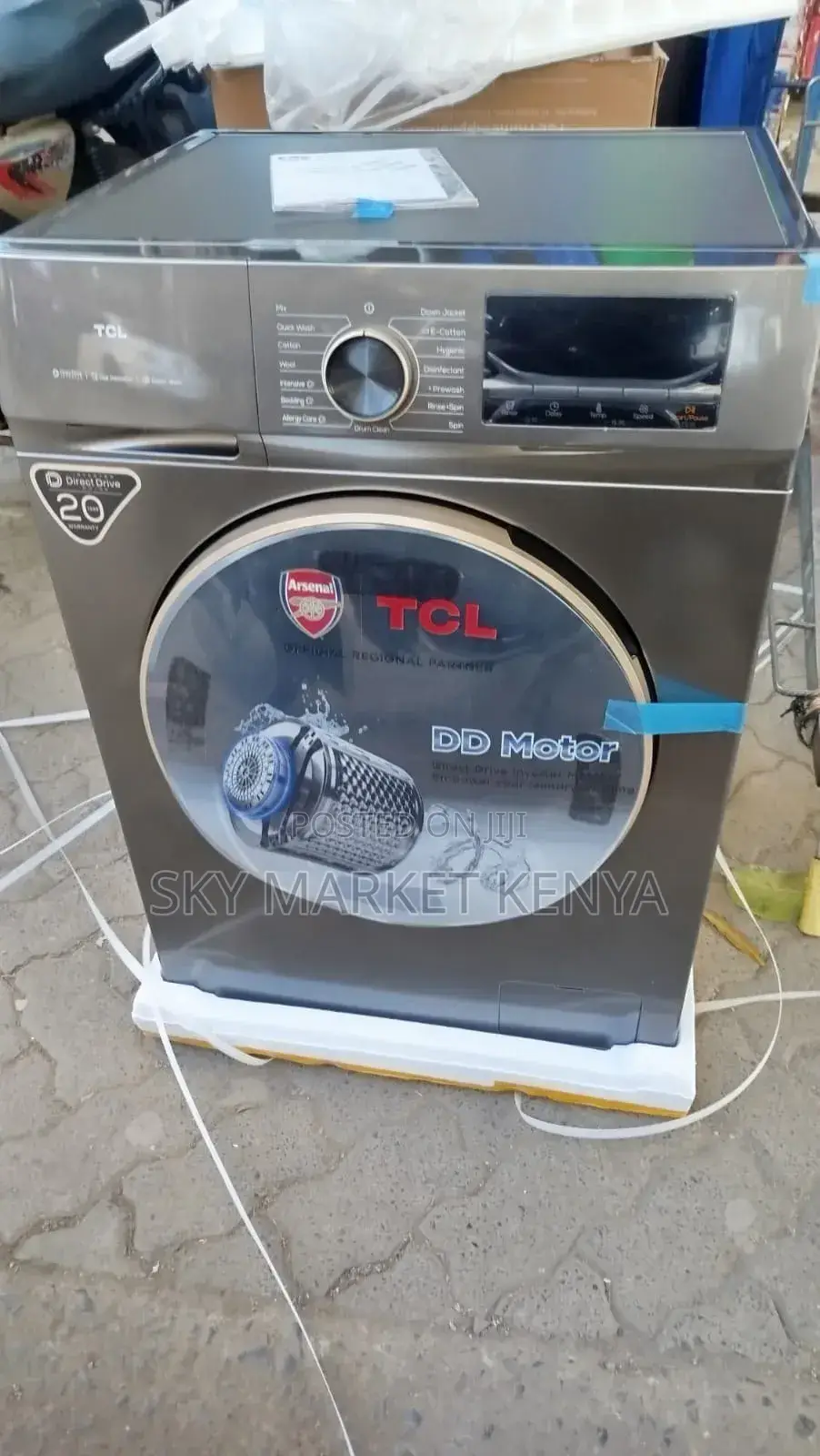 TCL Washing Machine 10 Kg Front Load