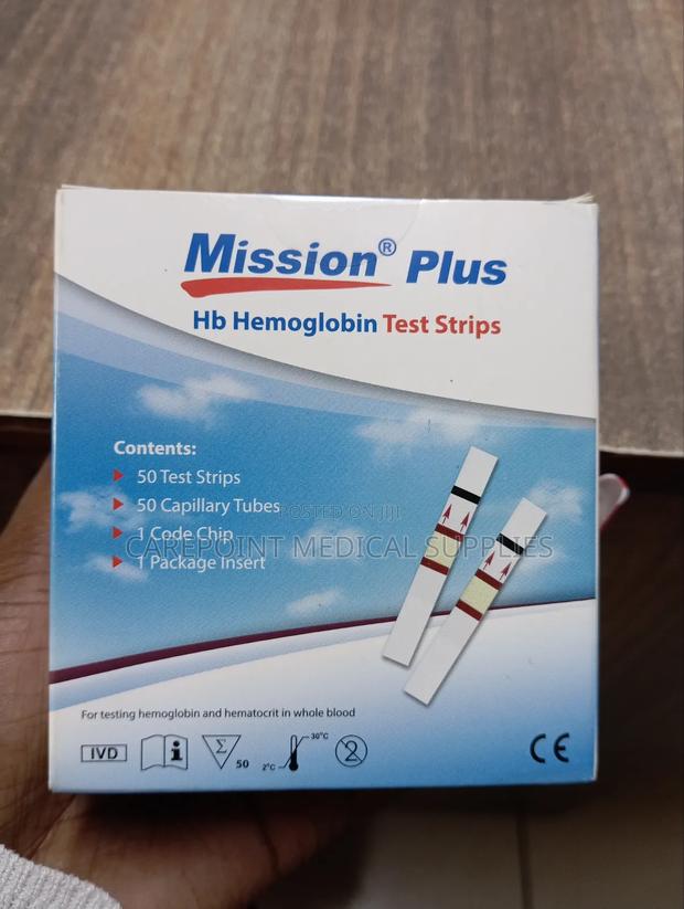 Hb Mission Plus Strips - main view