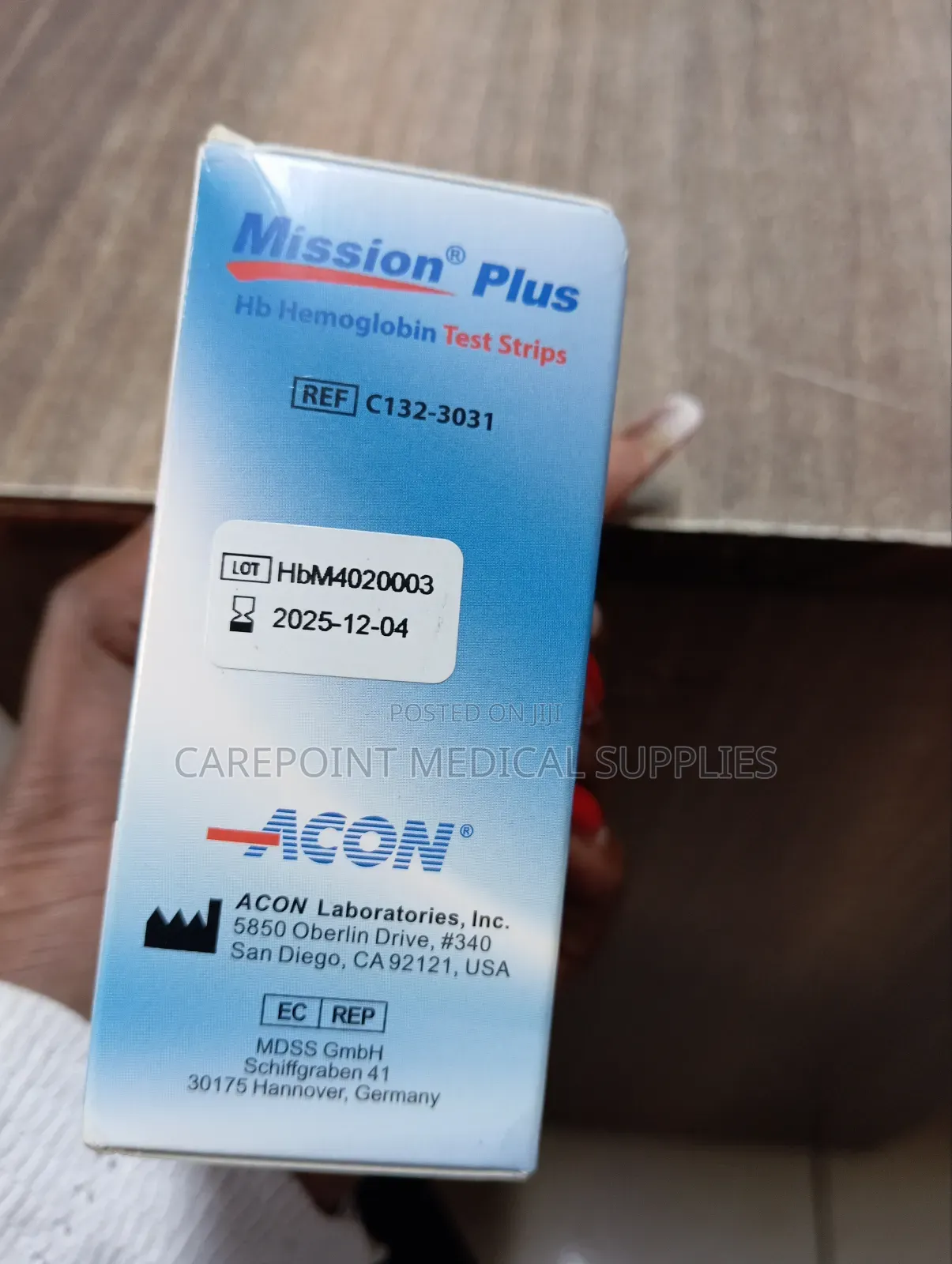 Hb Mission Plus Strips