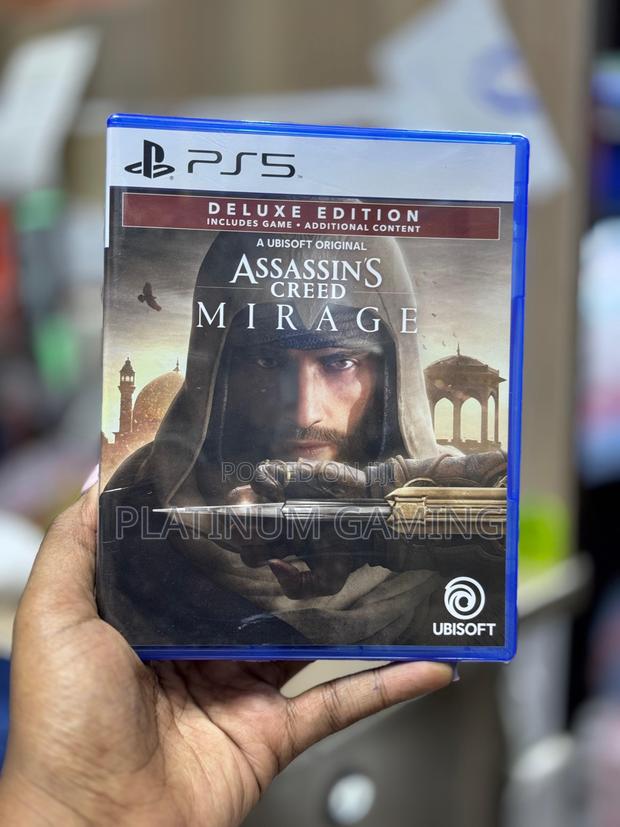 New Assassin's Creed Mirage Deluxe -Ps5