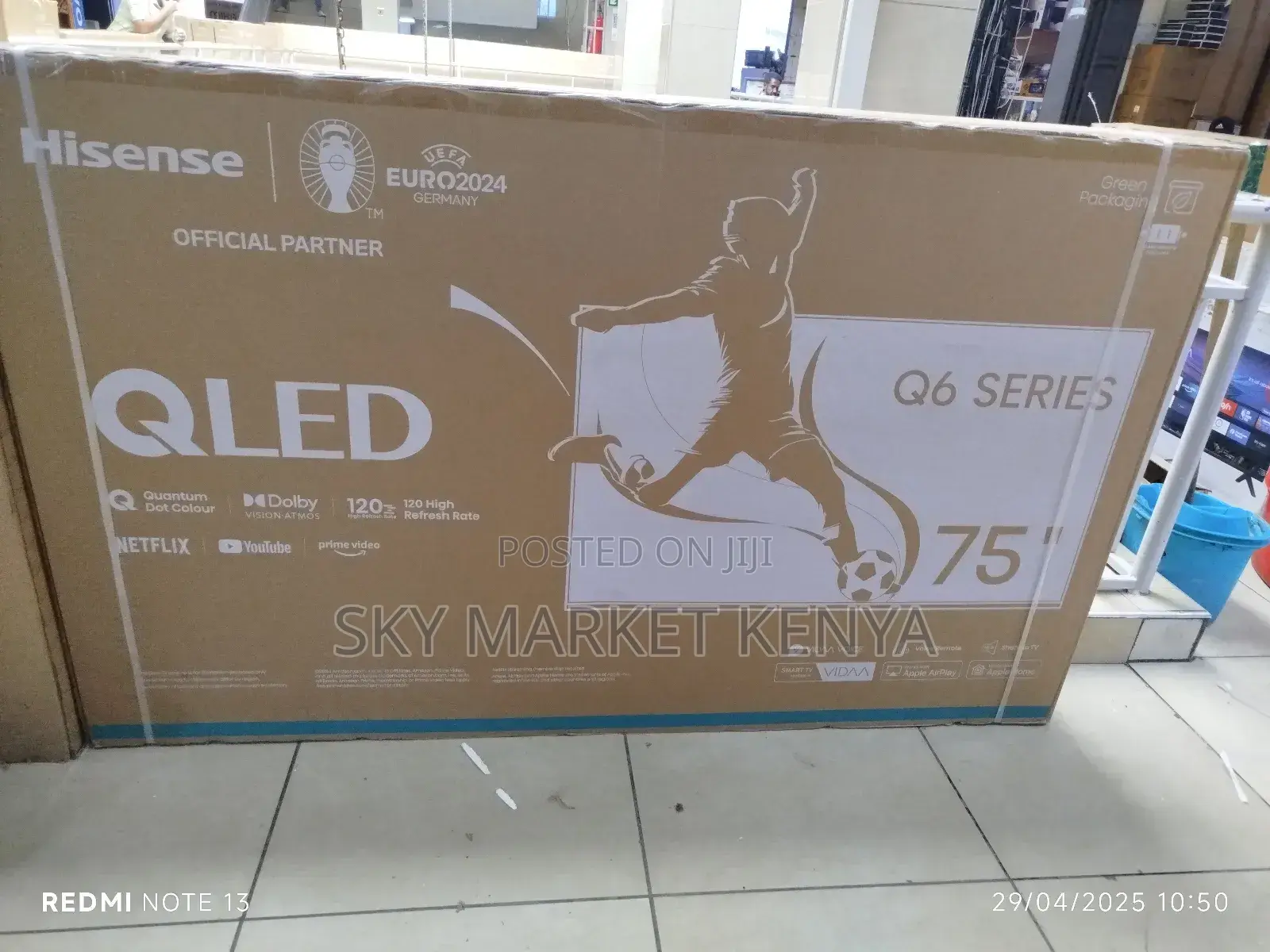 Hisense 75 Inch Qled Q6 Series Tv