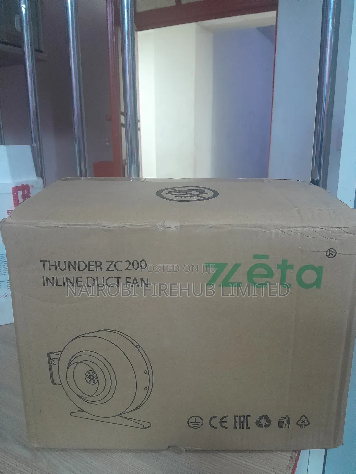 Inline Duct Fan 200p Thunder Zc