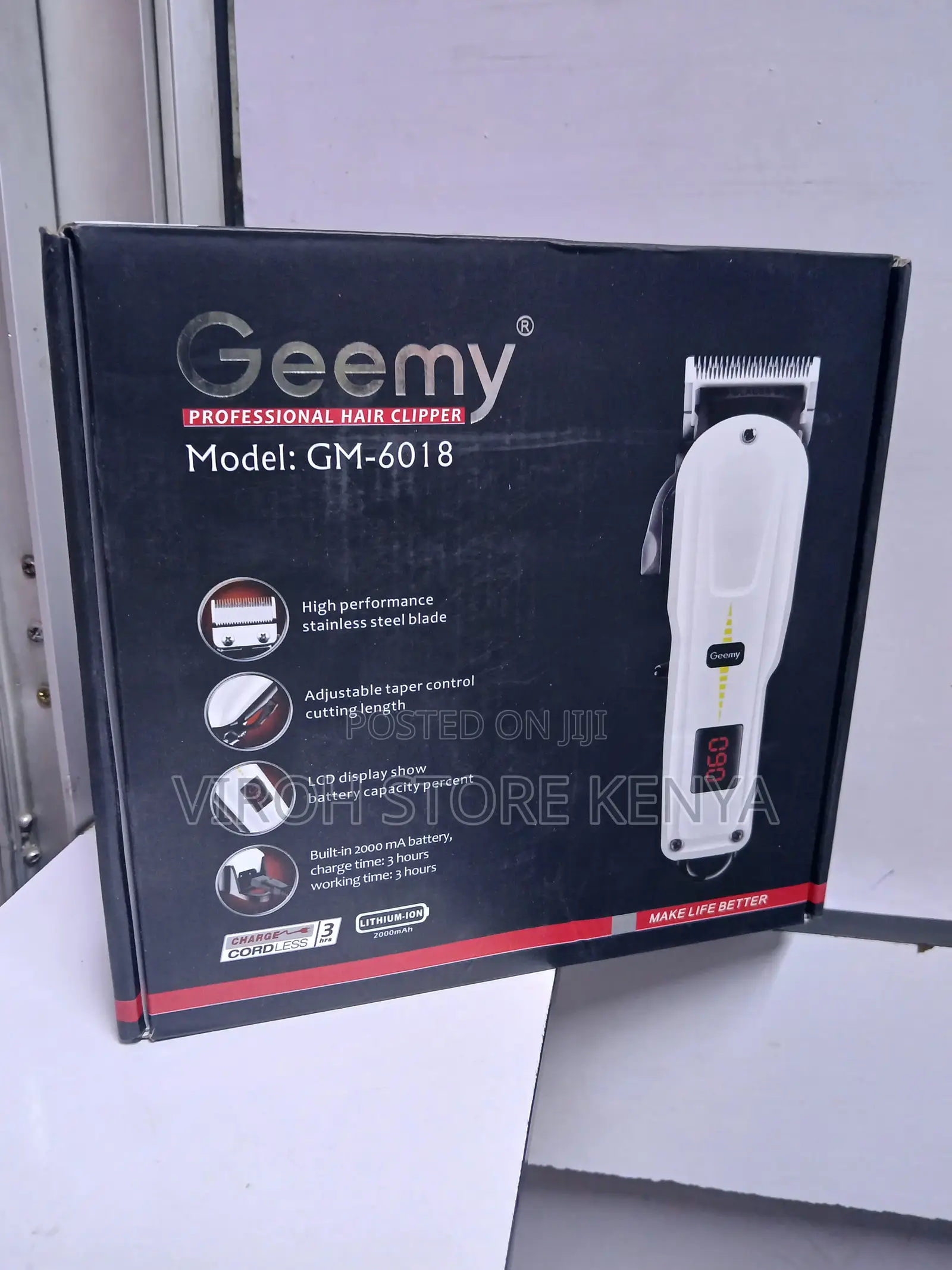 Geemy Gm-6018 Professional Hair Clipper