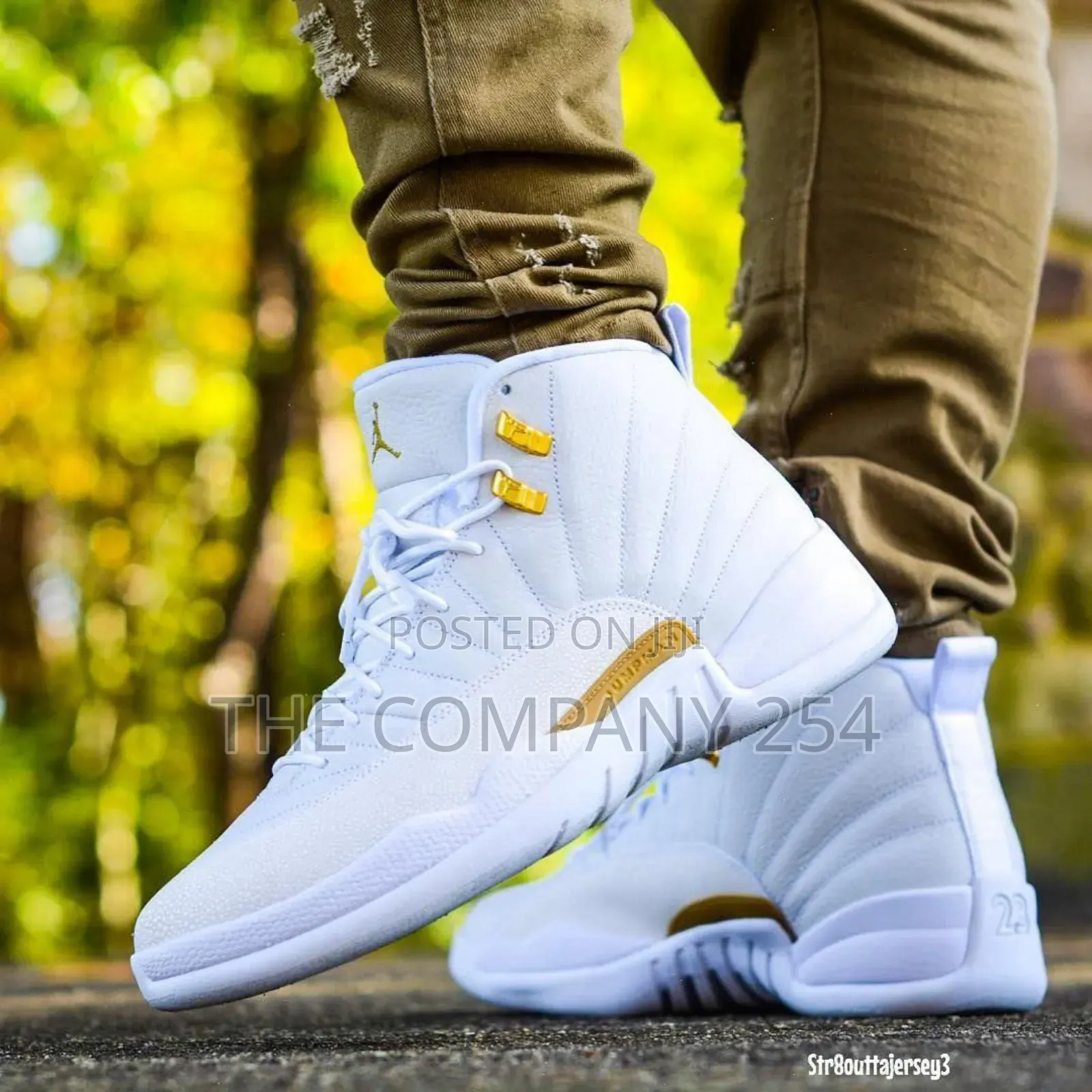 Quality Leather Jordan 12 Jump Man Sneakers Shoes