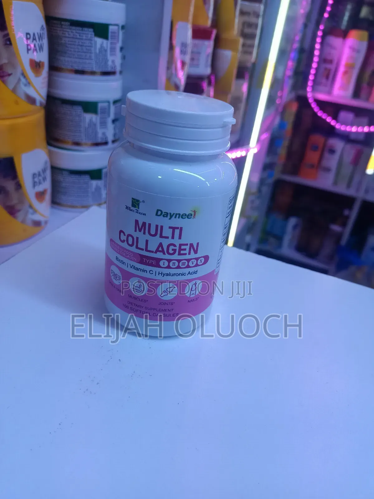 Multi Collagen With Biotin Vitamin C and Hyaluronic Acid