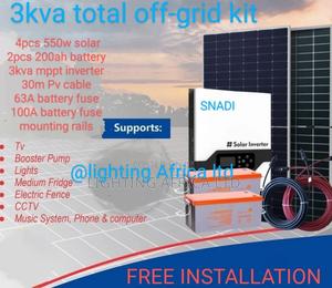 3.0kva Hybrid Gel Battery Full System - thumbnail 2