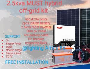 2.5kva Hybrid Gel Battery Off-Grid Solar System - thumbnail 2