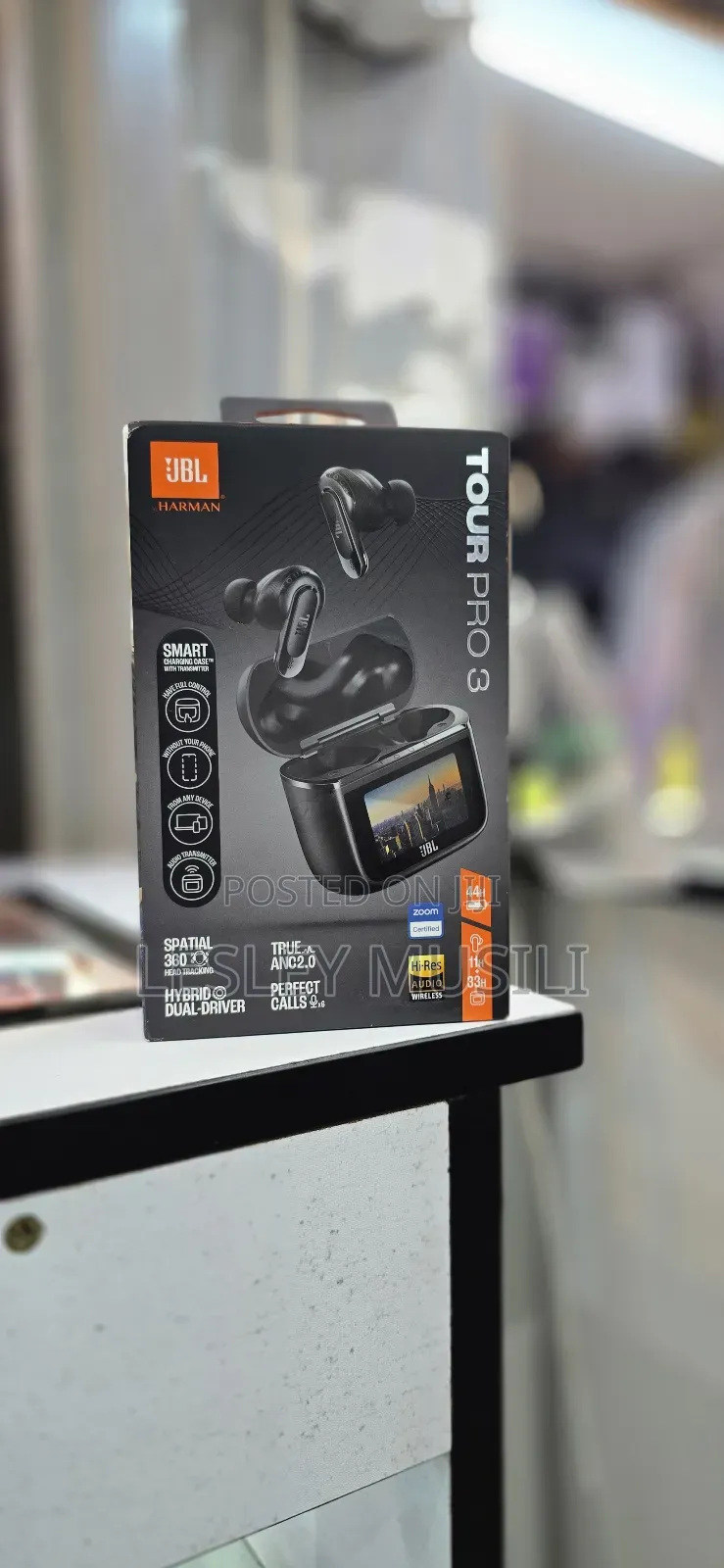 JBL Tour Pro 3 - True Wireless Noise Cancelling Earbuds