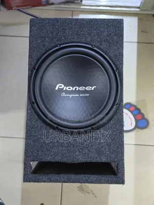 Pioneer 1500watts Bass Subwoofer With Slotted Tuned Cabinet