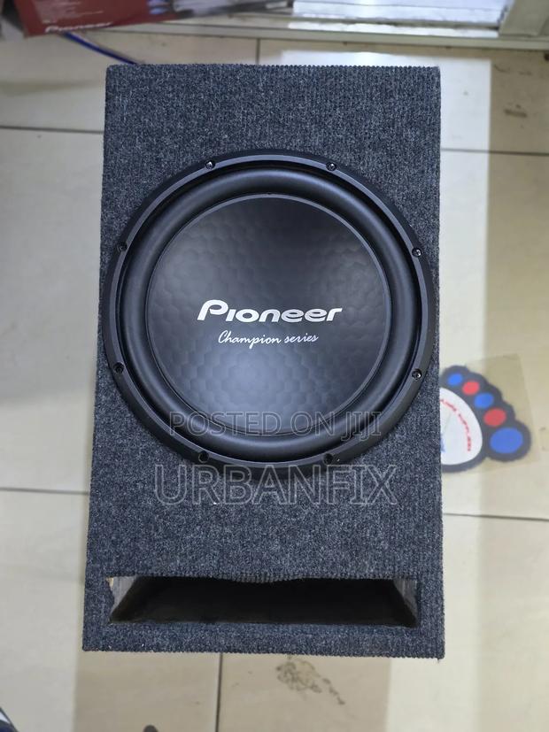 Pioneer 1500watts Bass Subwoofer With Slotted Tuned Cabinet