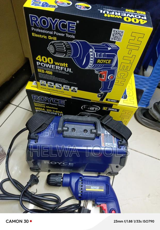 Royce 300 Welding Machine + Royce Drill - main view