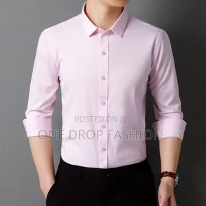 Men Business Long Sleeved Shirts
