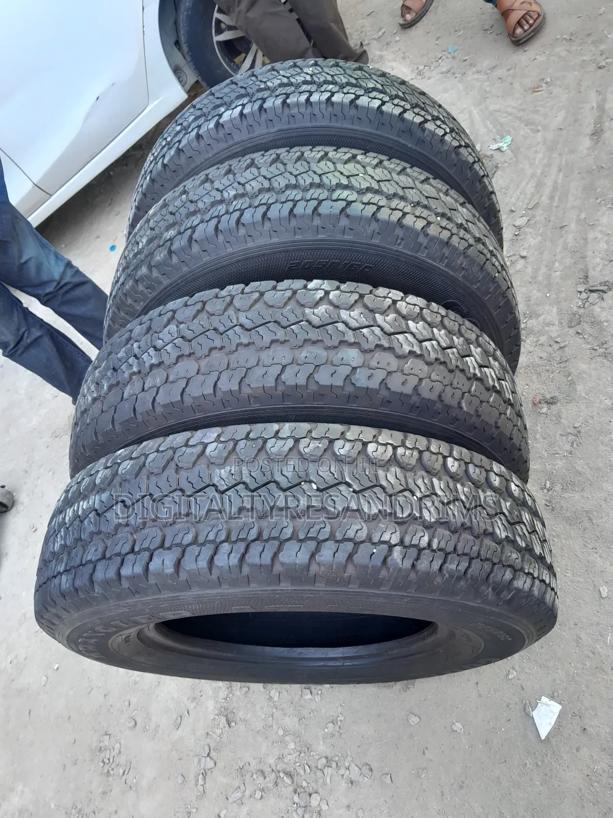 205r16 Goodyear Tyres Slightly Used
